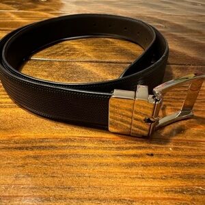 Black Dress Belt from M Collection by Michael Strahan Size L (38-40) Mens